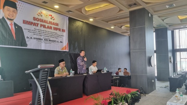 Dr. Syahrul Aidi Berbicara Empat Pilar Berbangsa di Hadapan para Akademisi dan Praktisi