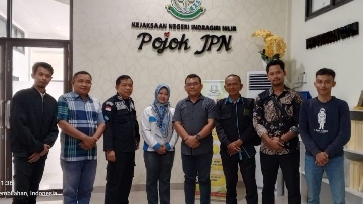 Silaturrahmi dan tingkatkan sinergitas, PPWI Inhil Berkunjung ke Kejaksaan Negeri dan Kodim 0314 Inhil