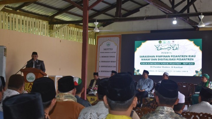 FKPP Riau Adakan Sarasehan Pimpinan Pesantren Riau, Bahasa Soal Wakaf & Digitalisasi Pesantren