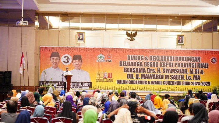 Keluarga Besar K-SPSI Riau Deklarasi Dukung Paslon Suwai Keluarga Besar K-SPSI Riau Deklarasi Dukung Paslon Suwai
