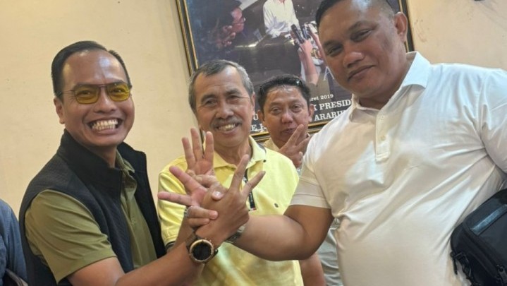 Pertemuan Tiga Tokoh Golkar, Syahrial - Ferdiansyah - Syamsuar, Sepakati Keinginan Pembangunan Terintegrasi untuk Wilayah Pesisir Riau Pertemuan Tiga Tokoh Golkar, Syahrial - Ferdiansyah - Syamsuar, Sepakati Keinginan Pembangunan Terintegrasi untuk Wilayah Pesisir Riau