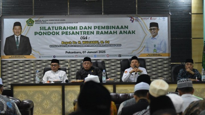 Senator asal Riau Kyai Mursyid, Hadiri Silaturahmi dan Pembinaan Pondok Pesantren Ramah Anak