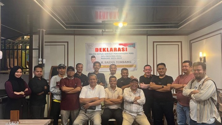Kantongi 25 Suara Saidul Tombang Optimis Maju di Musda SPS Riau, Dukungan Terus Bertambah