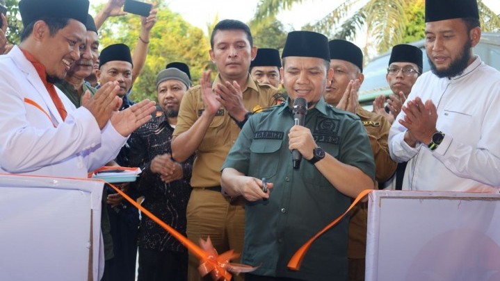 Ahmad Tarmizi Resmikan Posko Mudik PKS Pekanbaru, Pak Camat Apresiasi Program PKS Ahmad Tarmizi Resmikan Posko Mudik PKS Pekanbaru, Pak Camat Apresiasi Program PKS