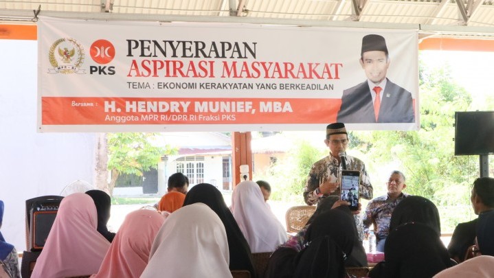 Hendry Munief Serap Aspirasi Masyarakat Kota Pekanbaru, Fokus Kepada Ekonomi Kerakyatan yang Berkeadilan