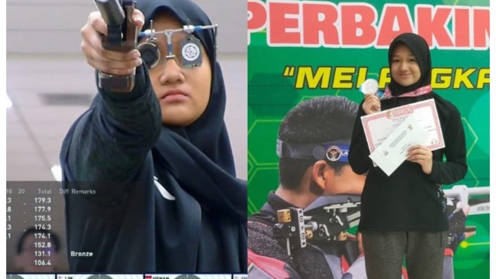 Membanggakan, Rihadatul Asyifa Atlet Muda Perbakin Riau Bawa Nama Indonesia di ISSF World Cup Rifle Pistol di Munich - Jerman