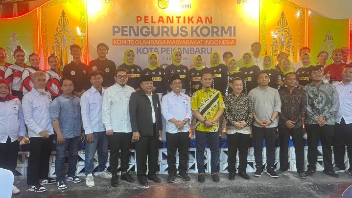 Walikota Pekanbaru Agung Nugroho Apresiasi Terbentuknya Pengurus KORMI Pekanbaru 2025-2029 Walikota Pekanbaru Agung Nugroho Apresiasi Terbentuknya Pengurus KORMI Pekanbaru 2025-2029