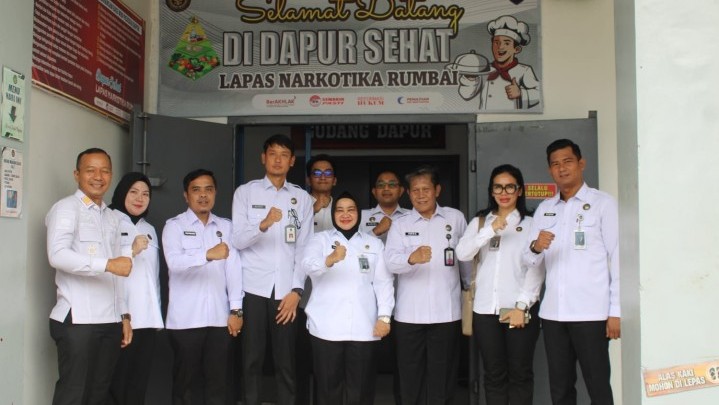 Lapas Narkotika Rumbai Terima Kunjungan Dirkeswat Ditjenpas
