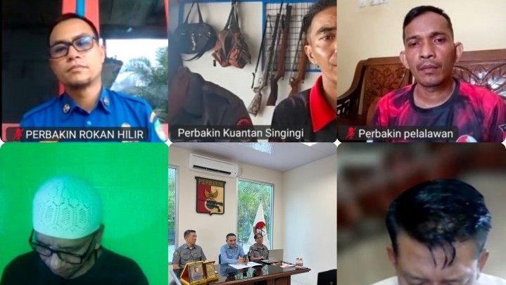 Susun Program Kerja ke Depan, Perbakin Riau Gelar Rapat Zoom Meeting