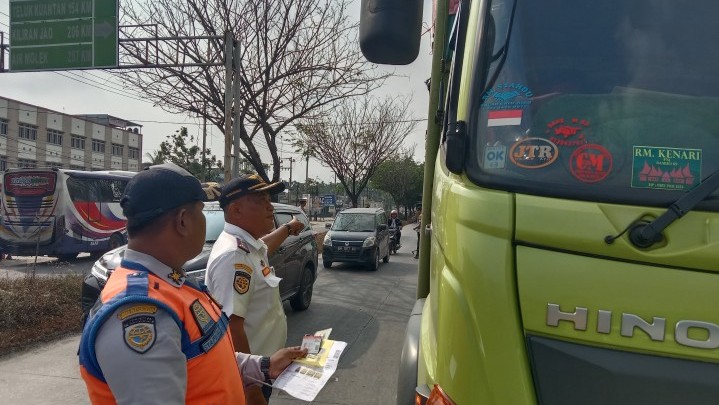 59 Pelanggar Terjaring Operasi Patuh di Jalan Soekarno Hatta, Kendaraan Juga Ada Disuruh Putar Balik