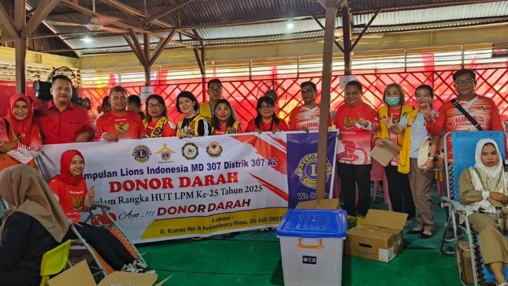 HUT ke-25 LPM, DPD LPM Pekanbaru Gelar Bakti Sosial Donor Darah HUT ke-25 LPM, DPD LPM Pekanbaru Gelar Bakti Sosial Donor Darah