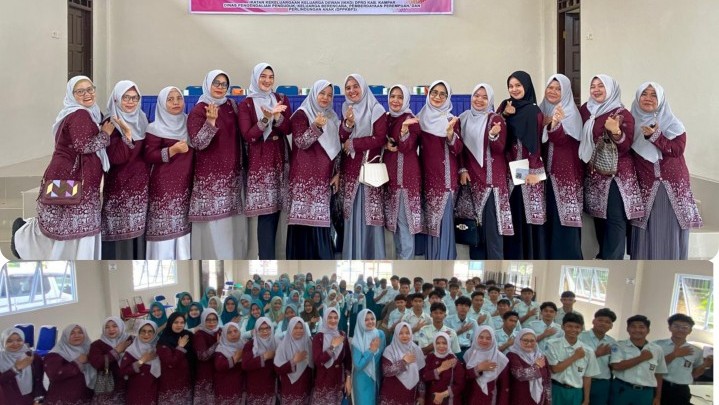 IKKD DPRD Kampar Gelar Sosialisasi Kesehatan Reproduksi Remaja di SMA Negeri 1 Kampar IKKD DPRD Kampar Gelar Sosialisasi Kesehatan Reproduksi Remaja di SMA Negeri 1 Kampar