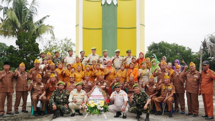 DPD LVRI Riau Ziarah ke Taman Makam Bahagia Air Dingin Pekanbaru