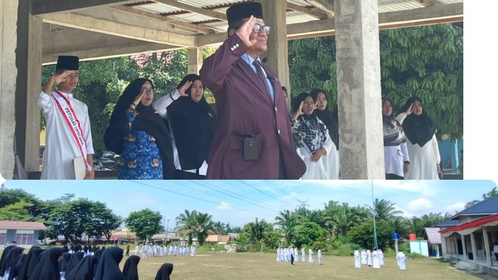 Upacara HUT ke-80 RI, Pesantren Tahfidzul Qur’an Sungai Pinang, Abuya Kasmidin Tekankan Makna Kemerdekaan Sejati Upacara HUT ke-80 RI, Pesantren Tahfidzul Qur’an Sungai Pinang, Abuya Kasmidin Tekankan Makna Kemerdekaan Sejati