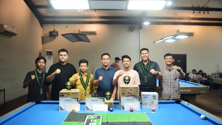 Turnamen Billiar BADKO HMI Riau Kepri Sukses, Wirianto Azwir Olahraga Lancar Silaturahmi Terjaga Turnamen Billiar BADKO HMI Riau Kepri Sukses, Wirianto Azwir Olahraga Lancar Silaturahmi Terjaga