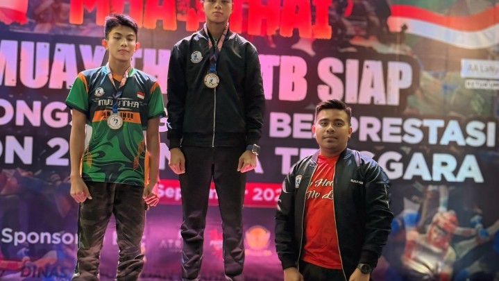 Kejurnas NTB 2025, Prestasi Membanggakan Atlet Muaythai Raih Medali Emas di Indonesia Kejurnas NTB 2025, Prestasi Membanggakan Atlet Muaythai Raih Medali Emas di Indonesia
