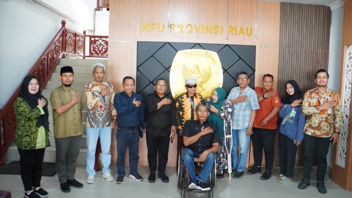 Wujudkan Layanan Ramah Disabilitas, KPU Riau Gandeng PPUA Provinsi Riau Dalam Menyediakan Fasilitas Akses Wujudkan Layanan Ramah Disabilitas, KPU Riau Gandeng PPUA Provinsi Riau Dalam Menyediakan Fasilitas Akses