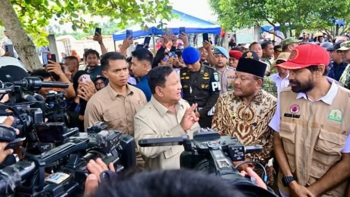 Respons Cepat Bencana Aceh, Presiden Prabowo Pantau Langsung Pengerjaan Jembatan Bailey Teupin Mane