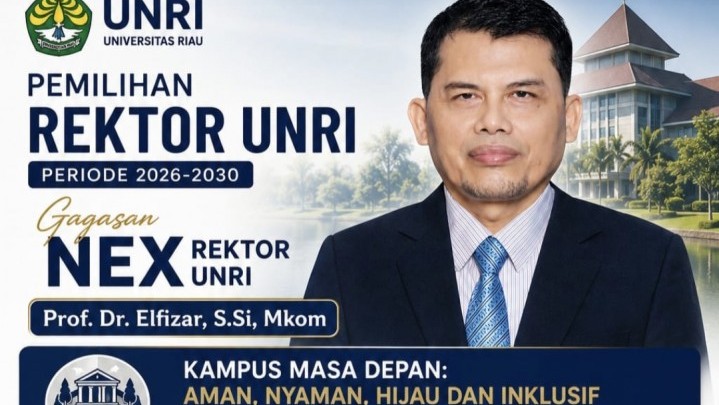 Dukungan Semakin Menguat, Prof Elfizar Kian Percaya Diri Hadapi Putaran Pertama Pilrek Unri