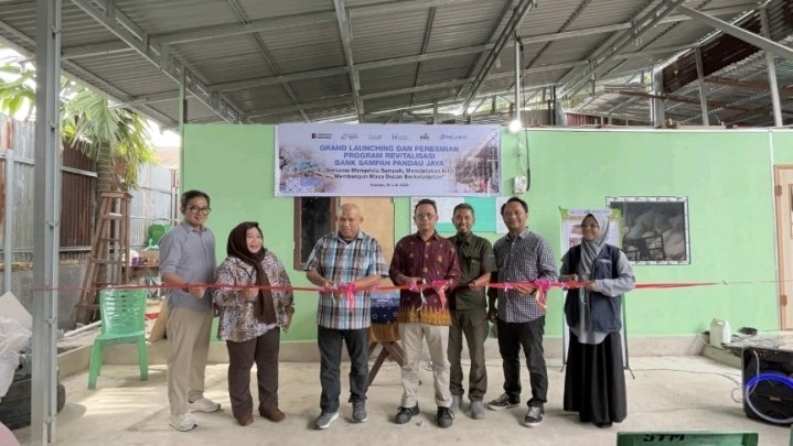 Pelindo Regional 1 Revitalisasi Bank Sampah Pandau Jaya, Dorong Pengelolaan Sampah Berkelanjutan